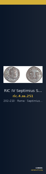 RIC IV Septimius Severus 251 — CANOA