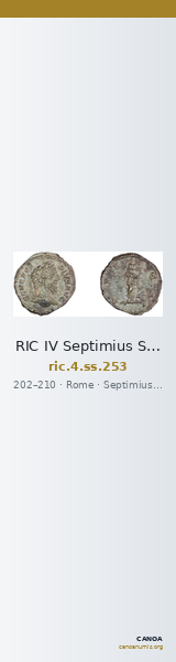 RIC IV Septimius Severus 253 — CANOA