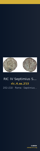 RIC IV Septimius Severus 253 — CANOA