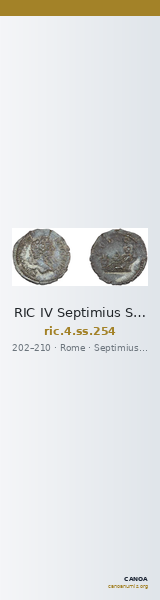 RIC IV Septimius Severus 254 — CANOA