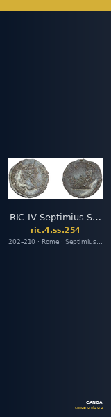 RIC IV Septimius Severus 254 — CANOA