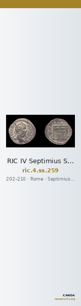 RIC IV Septimius Severus 259 — CANOA