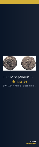 RIC IV Septimius Severus 26 — CANOA