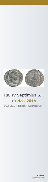 RIC IV Septimius Severus 264A — CANOA