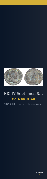 RIC IV Septimius Severus 264A — CANOA