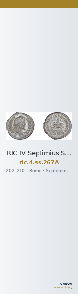 RIC IV Septimius Severus 267A — CANOA