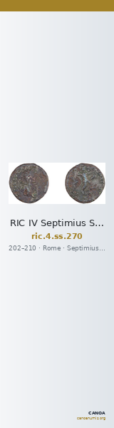 RIC IV Septimius Severus 270 — CANOA