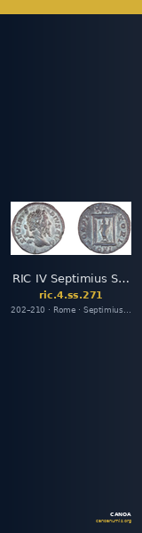 RIC IV Septimius Severus 271 — CANOA