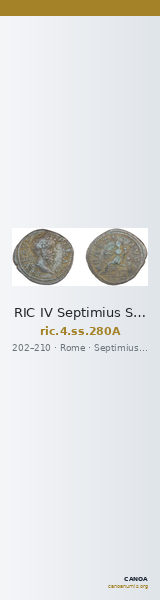 RIC IV Septimius Severus 280A — CANOA