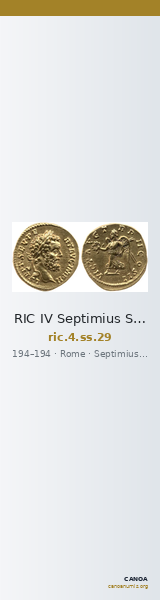 RIC IV Septimius Severus 29 — CANOA
