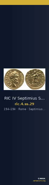 RIC IV Septimius Severus 29 — CANOA