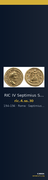 RIC IV Septimius Severus 30 — CANOA