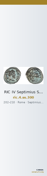 RIC IV Septimius Severus 300 — CANOA