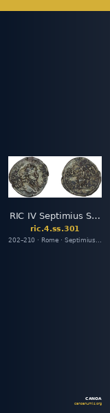 RIC IV Septimius Severus 301 — CANOA