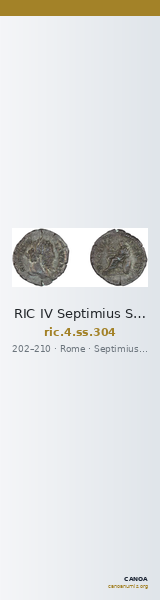RIC IV Septimius Severus 304 — CANOA