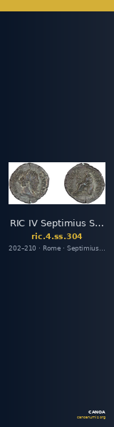 RIC IV Septimius Severus 304 — CANOA