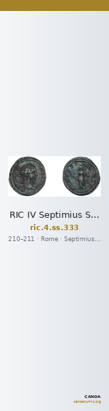 RIC IV Septimius Severus 333 — CANOA