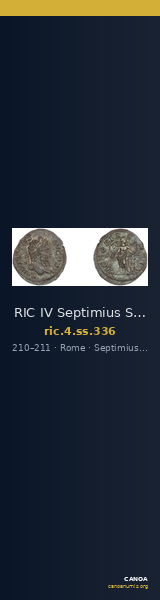 RIC IV Septimius Severus 336 — CANOA