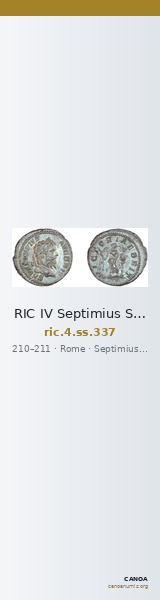 RIC IV Septimius Severus 337 — CANOA