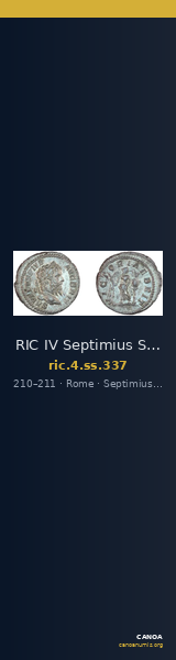 RIC IV Septimius Severus 337 — CANOA
