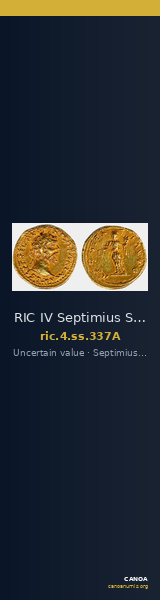 RIC IV Septimius Severus 337A — CANOA