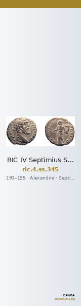 RIC IV Septimius Severus 345 — CANOA