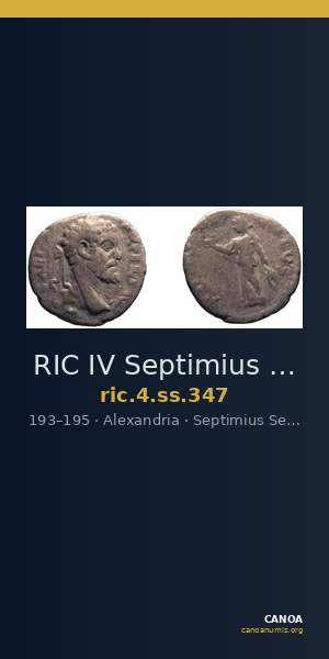 RIC IV Septimius Severus 347 — CANOA