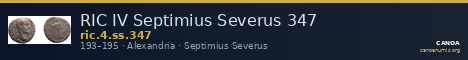 RIC IV Septimius Severus 347 — CANOA