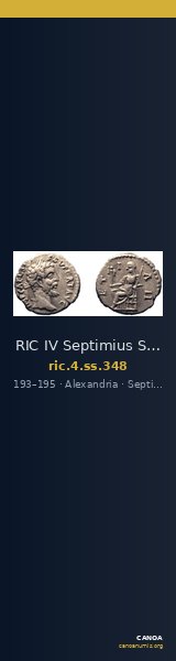 RIC IV Septimius Severus 348 — CANOA