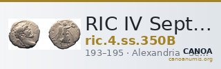 RIC IV Septimius Severus 350B — CANOA