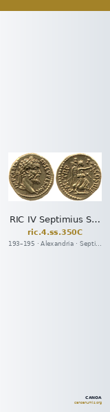 RIC IV Septimius Severus 350C — CANOA