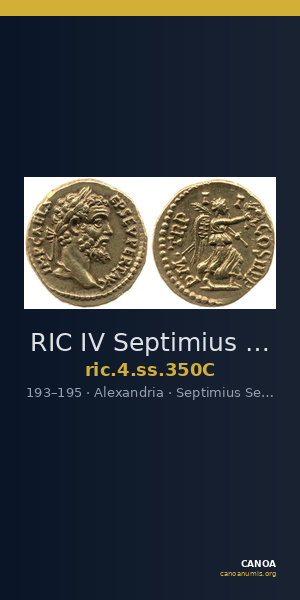 RIC IV Septimius Severus 350C — CANOA