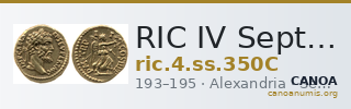 RIC IV Septimius Severus 350C — CANOA
