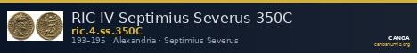 RIC IV Septimius Severus 350C — CANOA