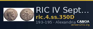 RIC IV Septimius Severus 350D — CANOA