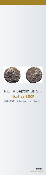 RIC IV Septimius Severus 350F — CANOA