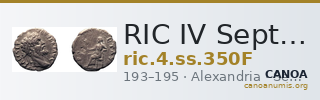 RIC IV Septimius Severus 350F — CANOA