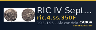 RIC IV Septimius Severus 350F — CANOA