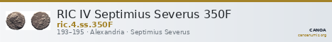 RIC IV Septimius Severus 350F — CANOA