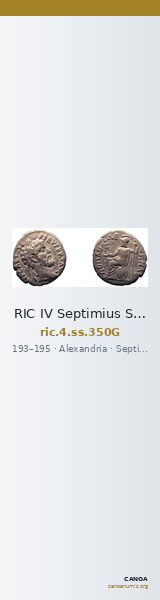 RIC IV Septimius Severus 350G — CANOA