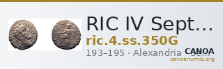 RIC IV Septimius Severus 350G — CANOA