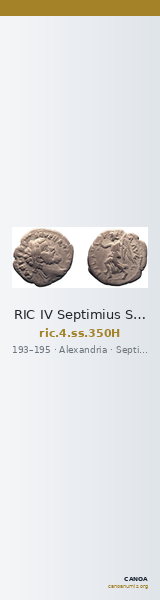 RIC IV Septimius Severus 350H — CANOA