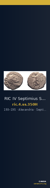 RIC IV Septimius Severus 350H — CANOA