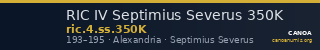 RIC IV Septimius Severus 350K — CANOA