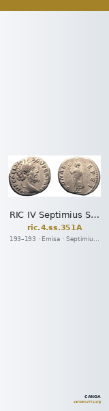 RIC IV Septimius Severus 351A — CANOA