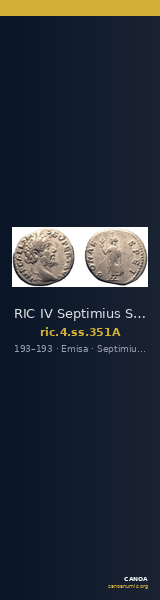 RIC IV Septimius Severus 351A — CANOA