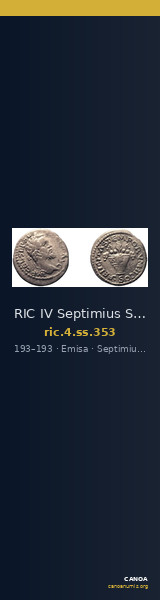 RIC IV Septimius Severus 353 — CANOA