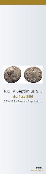 RIC IV Septimius Severus 356 — CANOA