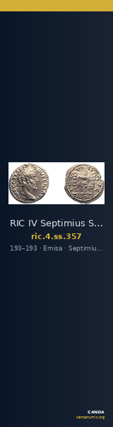 RIC IV Septimius Severus 357 — CANOA