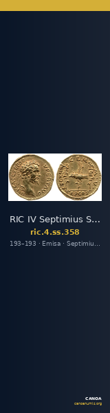 RIC IV Septimius Severus 358 — CANOA